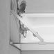 WU90BS-080-140CM Душевая шторка для ванны, матовое стекло, 80*140 см Коллекция: Gem 4949 фото 5
