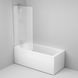 WU90BS-080-140CM Душевая шторка для ванны, матовое стекло, 80*140 см Коллекция: Gem 4949 фото 4