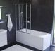 WU80BS-100-140CT Душова шторка для ванни 100х140 см, поворотно-складна Колекція: Like 4953 фото 1