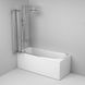 WU80BS-100-140CT Душова шторка для ванни 100х140 см, поворотно-складна Колекція: Like 4953 фото 3