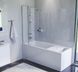 WU90BS-D3W5-140CT Душова шторка для ванни 80х140 см, роспашна з нерухомою стінкою Колекція: Gem 4952 фото 1