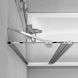 WU90BS-D3W5-140CT Душевая шторка для ванны, прозрачное стекло, 80*140 см Коллекция: Gem 4952 фото 5